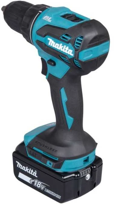 Makita 18V gręžtuvas su akumuliatoriumi ir BL varikliu