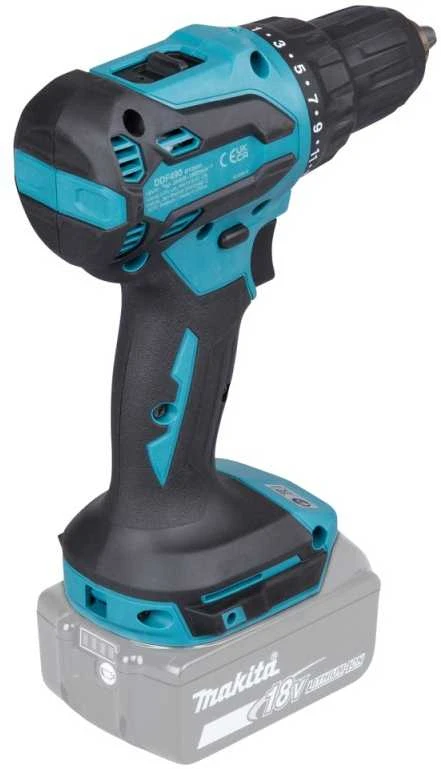 Makita DDF490Z Akumuliatorinis gręžtuvas 18V, BL, 13mm, 65 Nm, Be akumuliatorių ir kroviklio!