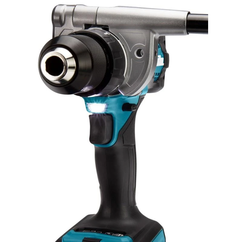 Makita DF001GM201 Akumuliatorinis gręžtuvas-suktuvas XGT, 140/68Nm, bešepetėlinis variklis, 13mm metalinis griebtuvas, 2X4,0Ah, greitasis kroviklis; MAKPAC lagaminas