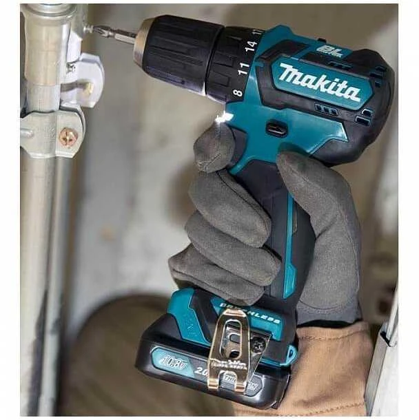 Makita DF332DZ Akumuliatorinis gręžtuvas, 12V MAX, Be akumuliatorių ir kroviklio!