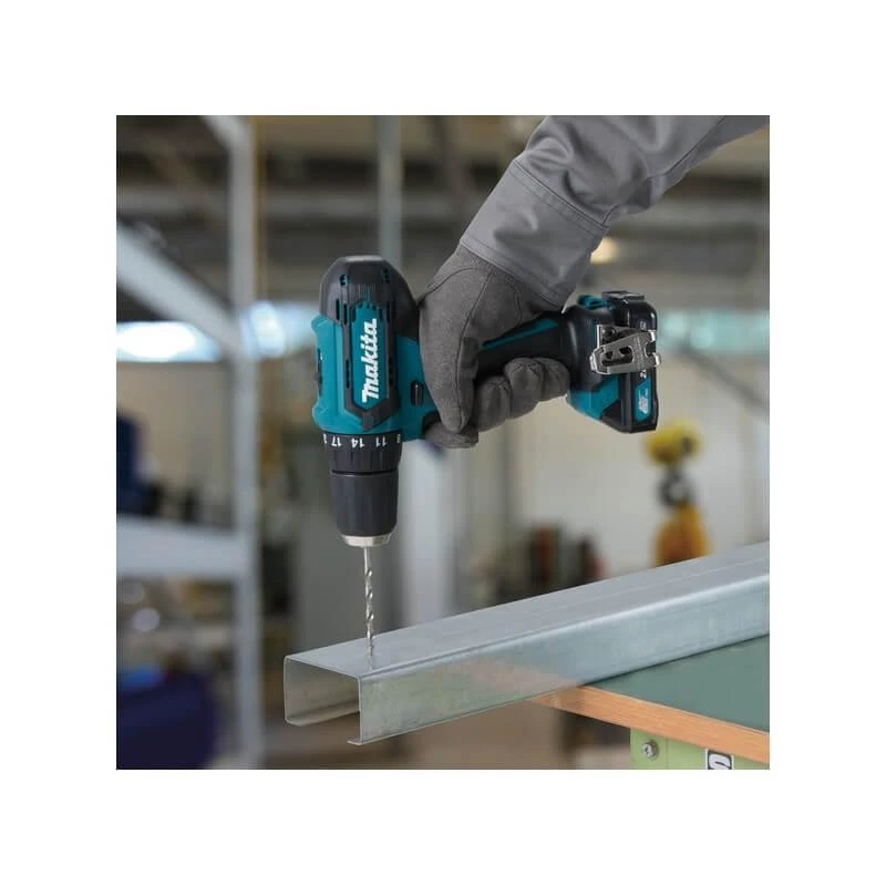 Makita DF333DZ Akumuliatorinis gręžtuvas, 12V MAX, 30/14 Nm, Be akumuliatorių ir kroviklio!