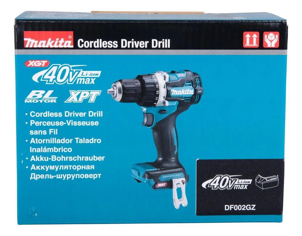 Akumuliatorinis gręžtuvas-suktuvas Makita DF002GZ 40V Max XGT