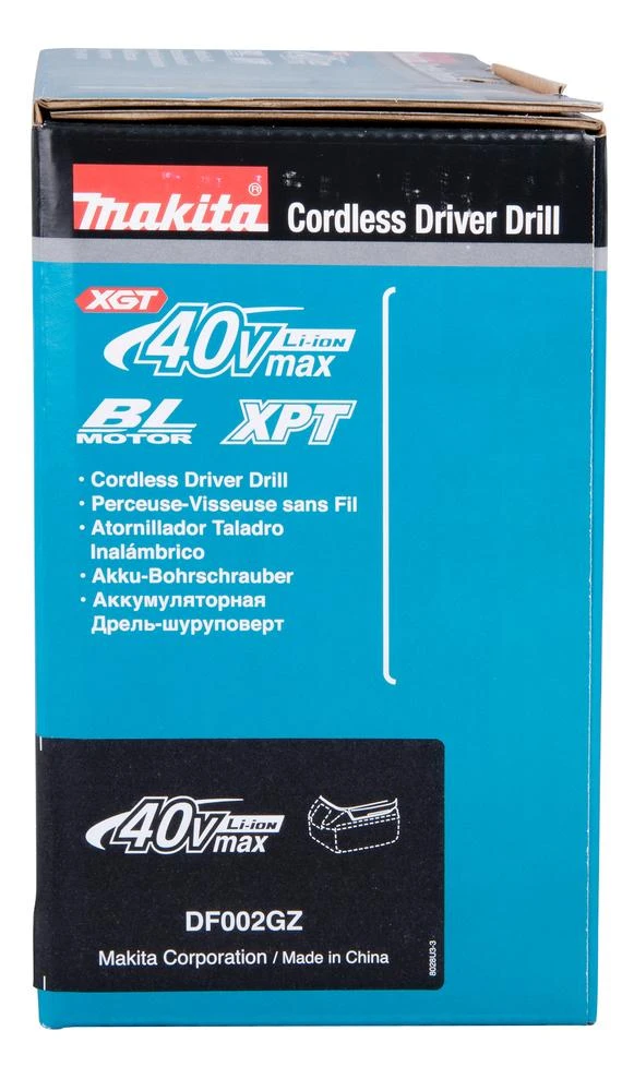Akumuliatorinis gręžtuvas-suktuvas Makita DF002GZ 40V Max XGT