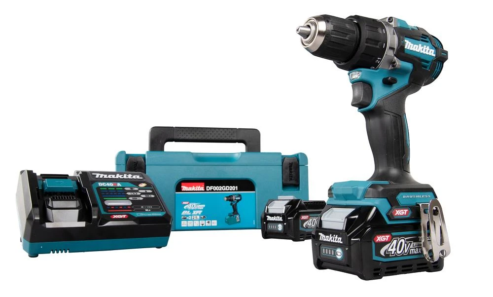 Akumuliatorinis gręžtuvas-suktuvas Makita DF002GD201 40V Max XGT