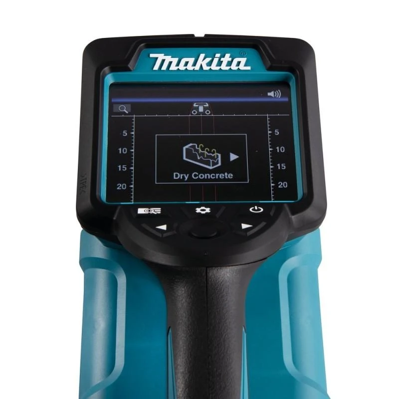 Makita DWD181ZJ Akumuliatorinis grindų ir sienų skeneris, 18V, Be akumuliatorių ir kroviklio!, MAKPACK