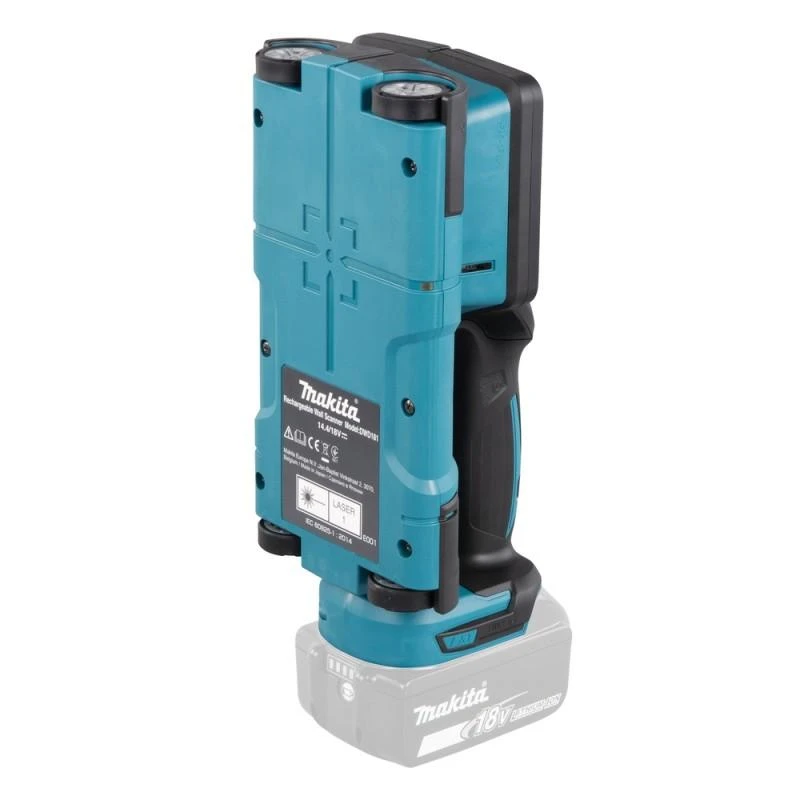 Makita DWD181ZJ Akumuliatorinis grindų ir sienų skeneris, 18V, Be akumuliatorių ir kroviklio!, MAKPACK