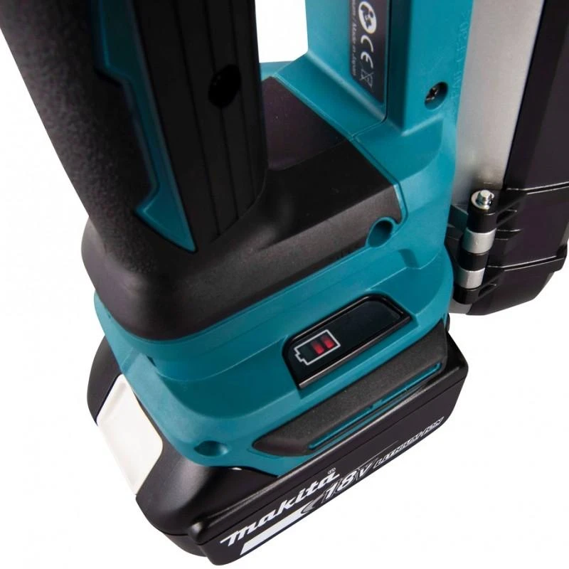Makita DPB183Z Akumuliatorinis juostinis pjūklas, 66x66 mm,18V, aliuminio, Be akumuliatorių ir kroviklio!