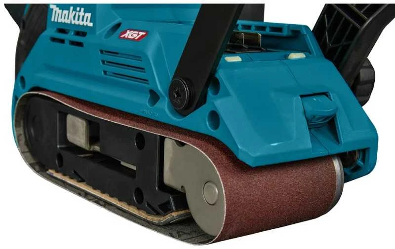 Makita BS001GZ Juostinis šlifuoklis XGT, 40V MAX, 76 x 533 mm, Be akumuliatorių ir kroviklio!