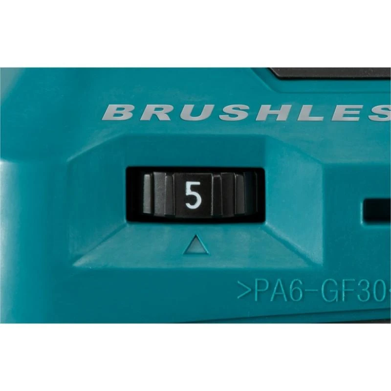 Makita DBS180Z Akumuliatorinis juostinis šlifuoklis, 18V, BL-motor, 9 x 533 mm, 1,8kg, Be akumuliatorių ir kroviklio!