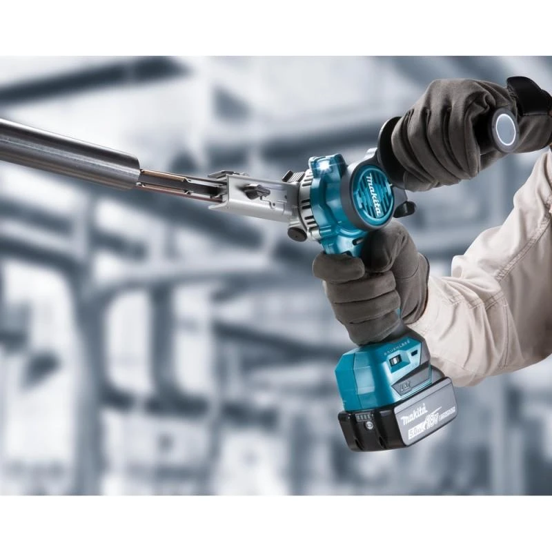 Makita DBS180Z Akumuliatorinis juostinis šlifuoklis, 18V, BL-motor, 9 x 533 mm, 1,8kg, Be akumuliatorių ir kroviklio!