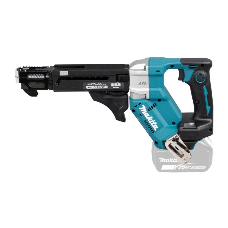 Makita DFR551Z Akumuliatorinis suktuvas, 18 V, BL-motor, 6.000 min-1, 25-55mm, Be akumuliatorių ir kroviklio!
