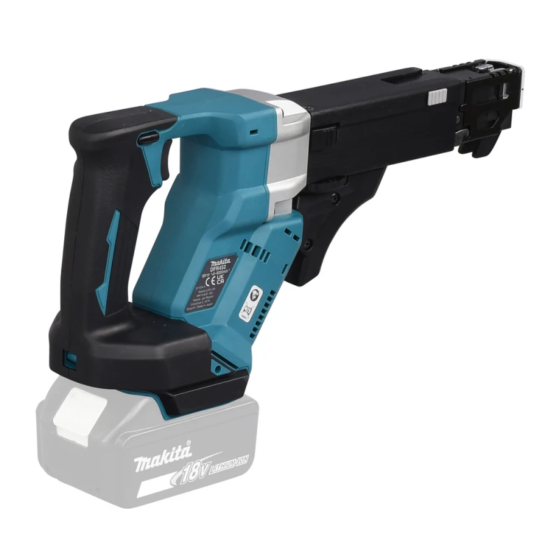 Makita DFR452Z Akumuliatorinis suktuvas, 18 V, BL-motor, 6.000 min-1, 22-41mm, Be akumuliatorių ir kroviklio!