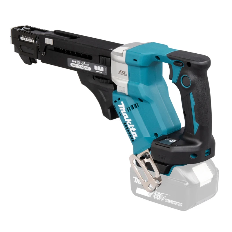 Makita DFR551Z Akumuliatorinis suktuvas, 18 V, BL-motor, 6.000 min-1, 25-55mm, Be akumuliatorių ir kroviklio!
