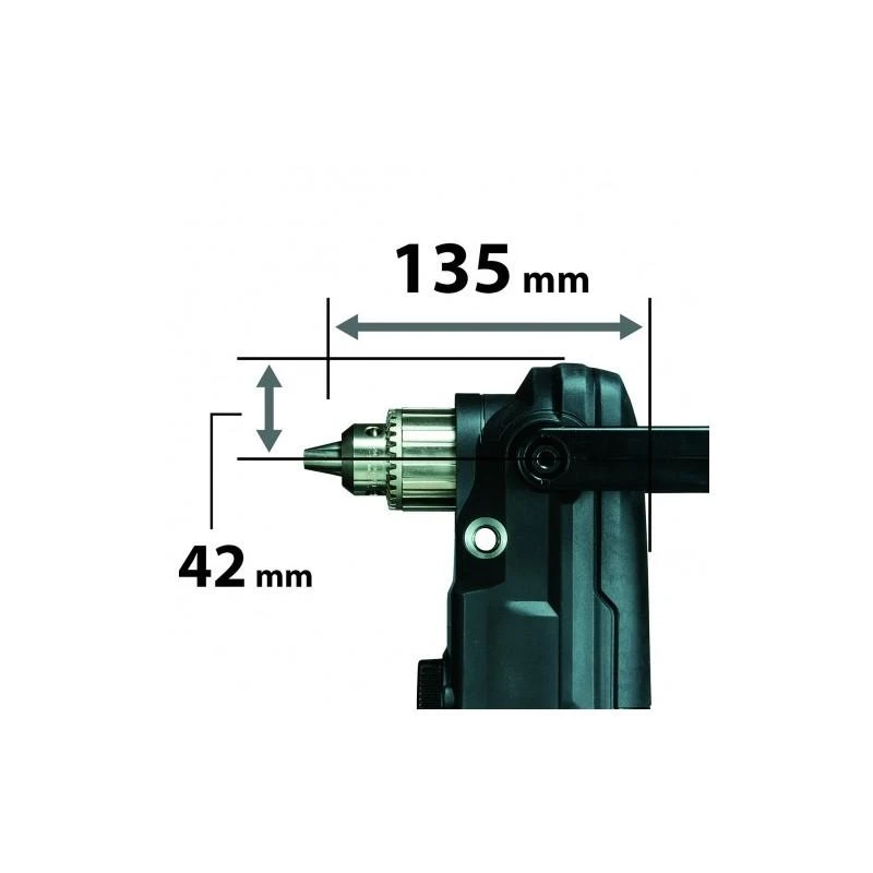Makita DA001GZ Akumuliatorinis kampinis gręžtuvas XGT, 55 Nm, 0-1,500 / 0-400 min⁻¹ , bešepetėlinis variklis, 13mm griebtuvas, "Z" versija - komplektuojamas be akumuliatoriaus ir kroviklio