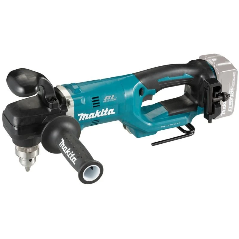 Makita DDA450 kampinis gręžtuvas su akumuliatoriumi