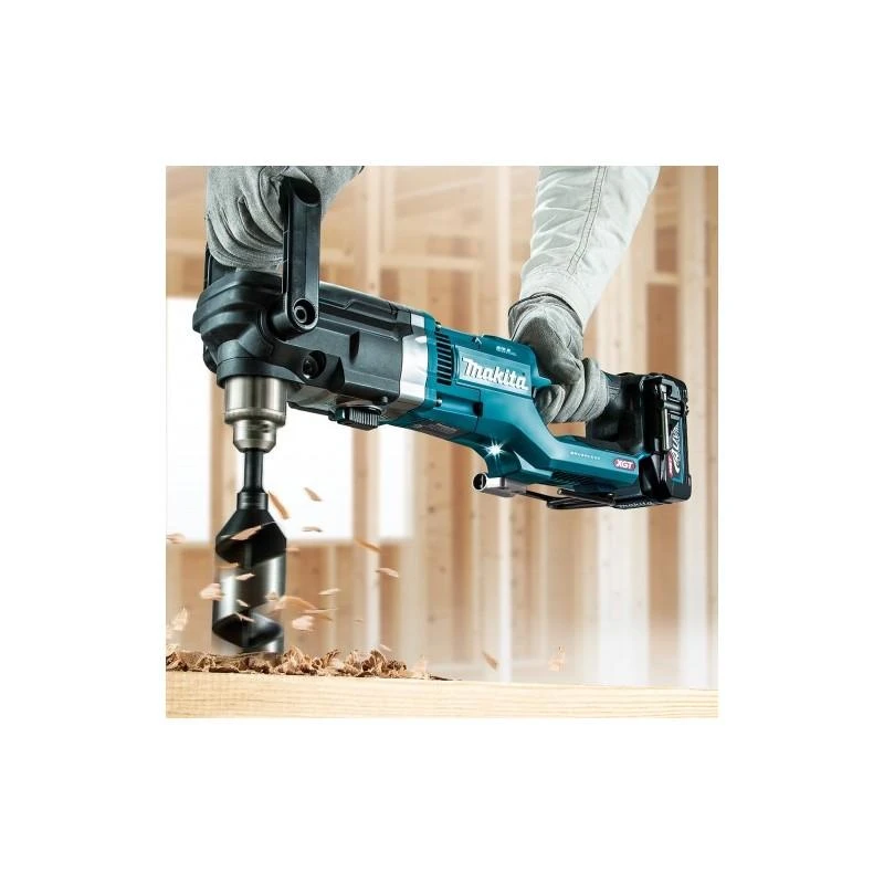 Makita DA001GZ Akumuliatorinis kampinis gręžtuvas XGT, 55 Nm, 0-1,500 / 0-400 min⁻¹ , bešepetėlinis variklis, 13mm griebtuvas, "Z" versija - komplektuojamas be akumuliatoriaus ir kroviklio