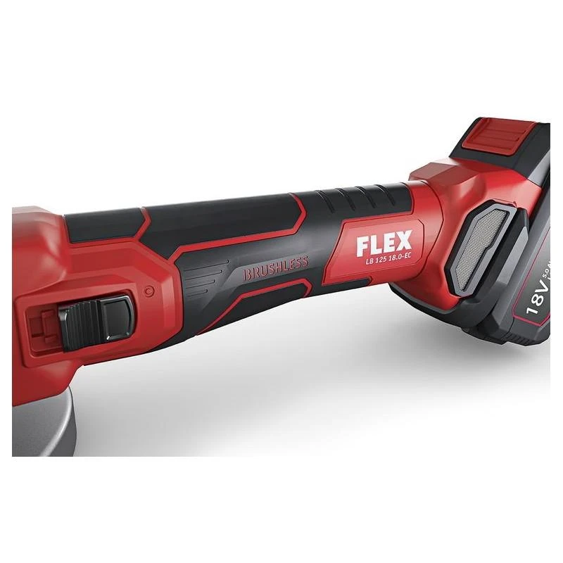 FLEX LB 125 18V kampinio šlifuoklio korpusas su akumuliatoriumi