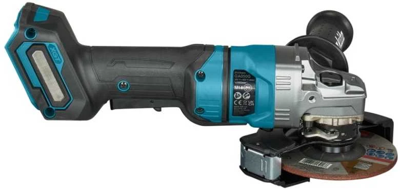 Makita GA050GZ akumuliatorinis šlifuoklis iš šono