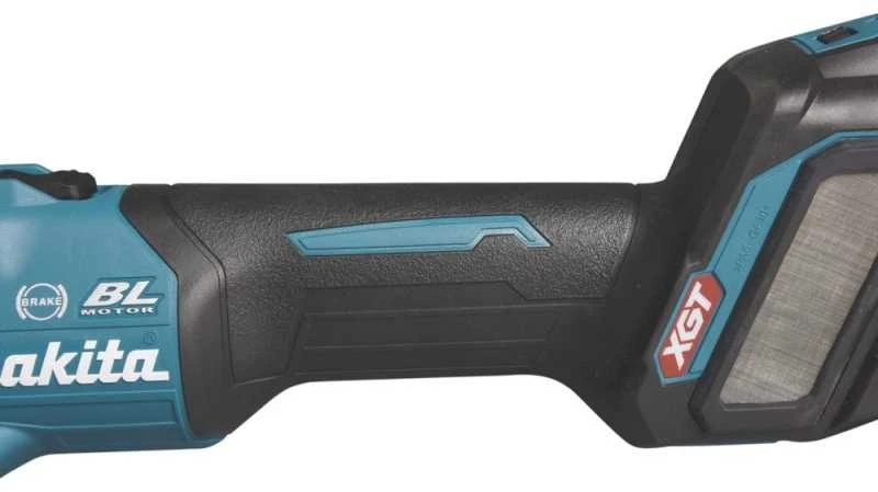 Makita GA041GZ Kampinis šlifuoklis XGT, 125MM, 0-8500RPM; bešepetėlinis variklis; elektrinis stabdys; AFT; AWS (be AWS lusto); reguliuojamas greitis 3,000 - 8,500RPM; X-LOCK; "Z" versija - komplektuojamas be akumuliatoriaus ir kroviklio