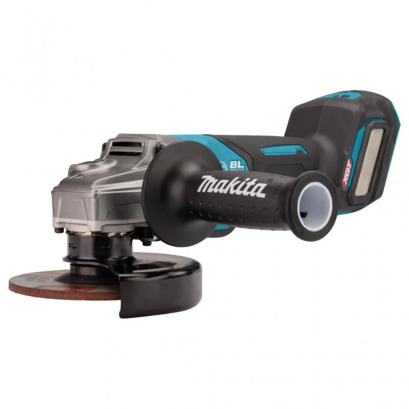 Makita GA029GZ Kampinis šlifuoklis XGT, 125MM, 0-8500RPM; bešepetėlinis variklis; elektrinis stabdys; AFT; reguliuojamas greitis; AWS (be AWS lusto); "Z" versija - komplektuojamas be akumuliatoriaus ir kroviklio