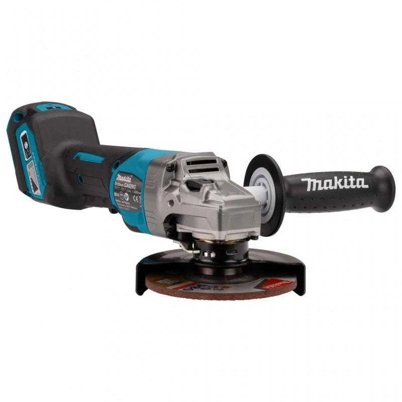 Makita GA029GZ Kampinis šlifuoklis XGT, 125MM, 0-8500RPM; bešepetėlinis variklis; elektrinis stabdys; AFT; reguliuojamas greitis; AWS (be AWS lusto); "Z" versija - komplektuojamas be akumuliatoriaus ir kroviklio