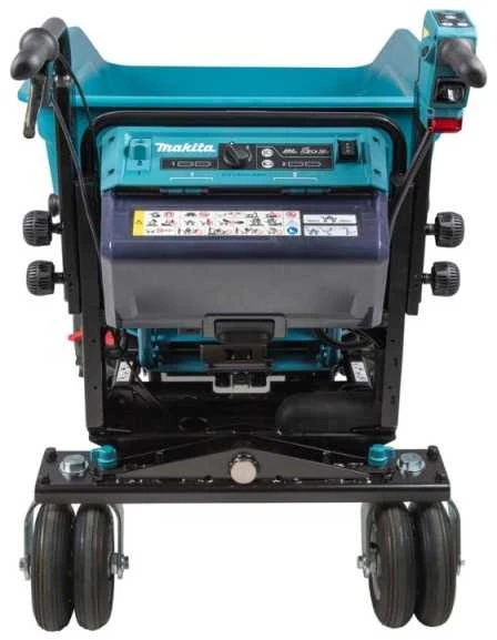 Makita DCU602Z Belaidis karutis 2X18V ličio jonų, su elektriniu savivartėliu, BL variklis, 3 greičiai, maks. keliamoji galia 300 kg, 147 kg be akumuliatoriaus ir įkroviklio