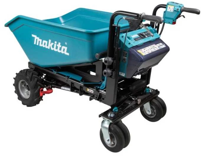 Makita DCU602Z Belaidis karutis 2X18V ličio jonų, su elektriniu savivartėliu, BL variklis, 3 greičiai, maks. keliamoji galia 300 kg, 147 kg be akumuliatoriaus ir įkroviklio
