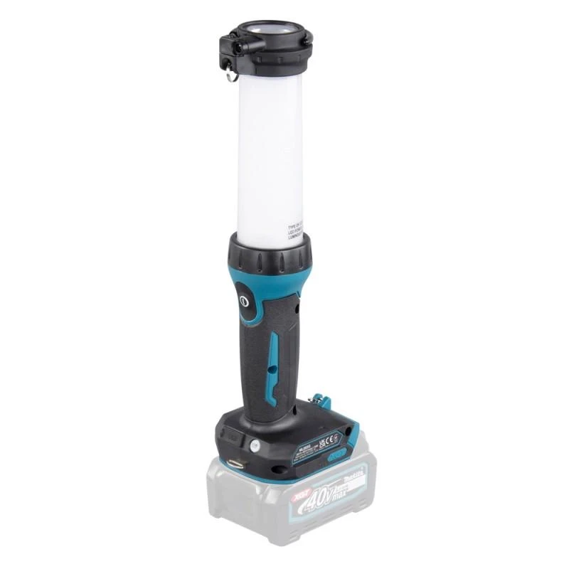 Makita XGT® Akumuliatorinis LED žibintas ML002G XGT® • 40Vmax • 130-710 lm • 340-1900 lx