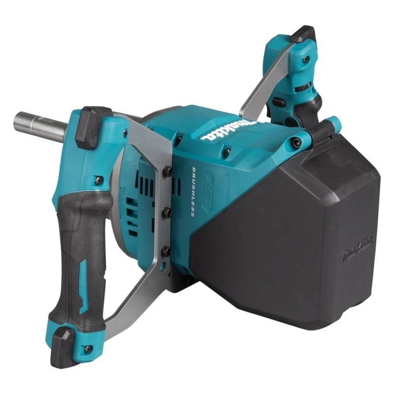 Makita UT001GM102 Akumuliatorinė maišyklė XGT; M14; 0-500/920 r/min; 5,7kg, 1X4,0Ah, greitasis kroviklis