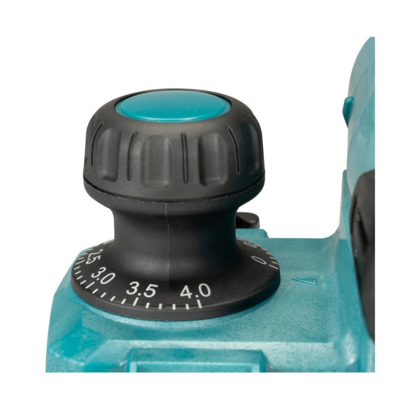 Makita KP001GZ Akumuliatorinis oblius XGT, 82mm, bešepetėlinis variklis, AWS (be AWS lusto), elektrinis stabdys, Be akumuliatorių ir kroviklio!