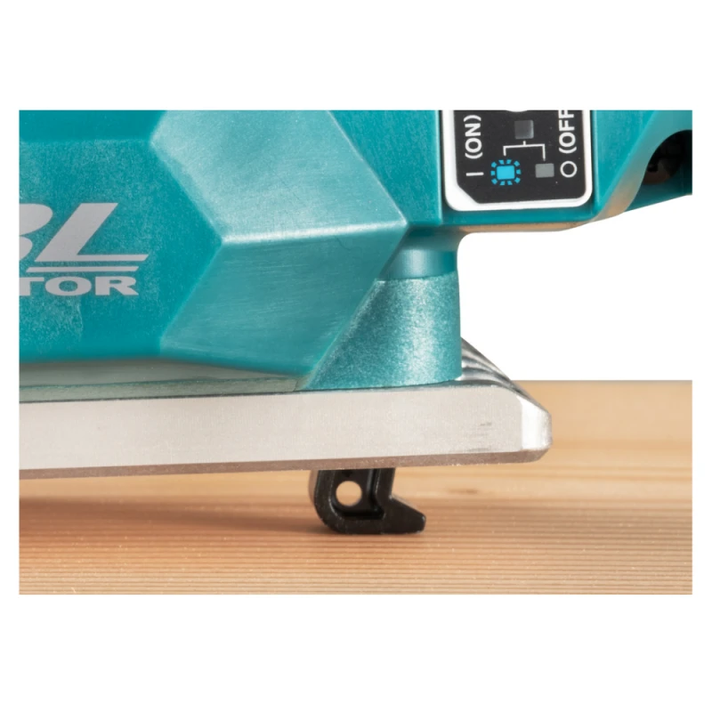 Makita KP001GZ Akumuliatorinis oblius XGT, 82mm, bešepetėlinis variklis, AWS (be AWS lusto), elektrinis stabdys, Be akumuliatorių ir kroviklio!