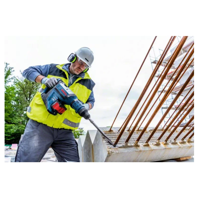 Bosch GBH 18V-45 C, CC be akumuliatoriaus ir kroviklio
