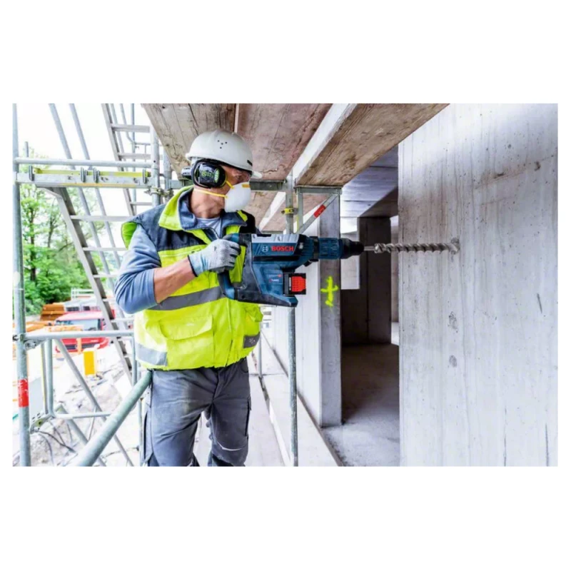 Bosch GBH 18V-45 C, CC be akumuliatoriaus ir kroviklio