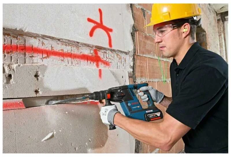 Bosch GBH 18V-26 F GDE 18V-16 LB, 2x5.5PrC, 1880CV