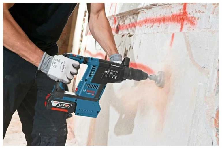 Bosch GBH 18V-26 F GDE 18V-16 LB, 2x5.5PrC, 1880CV