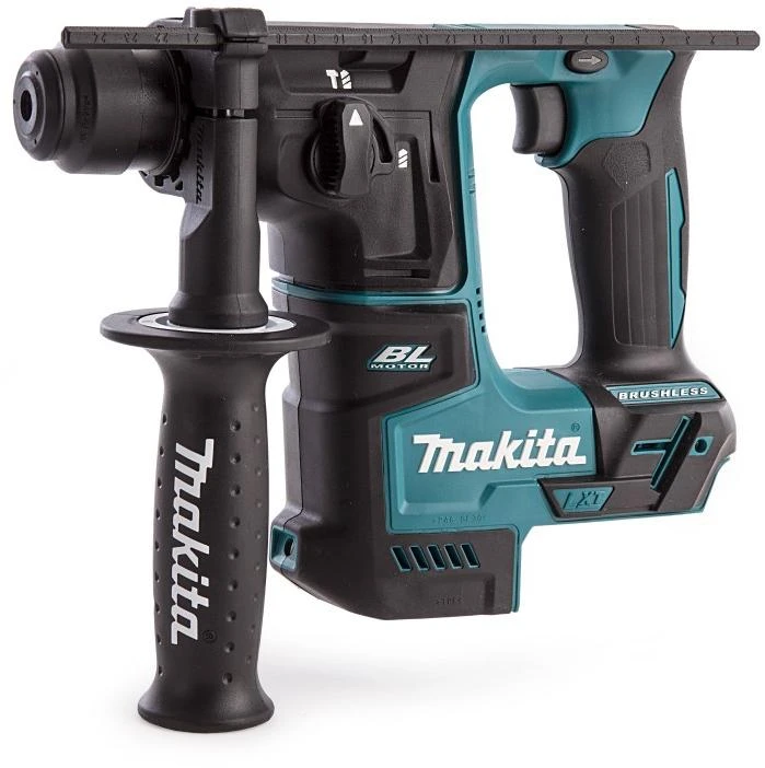 Makita DHR171Z akumuliatorinis perforatorius šoninis profilis