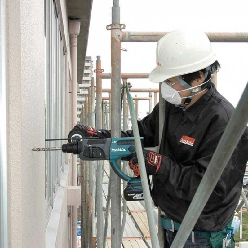 Makita DHR202ZJ akumuliatorinis kombinuotas gręžtuvas Makpac