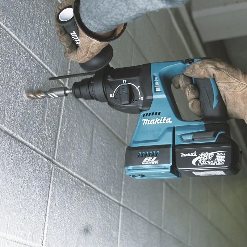 Makita DHR242Z Akumuliatorinis perforatorius, 18 V, SDS-PLUS, 2,0J LED, Be akumuliatorių ir kroviklio!