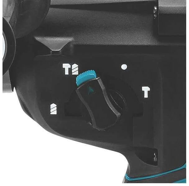 Makita DHR280ZWJ Akumuliatorinis perforatorius, 2X18 V, SDS-PLUS, 2,8J LED, VACUUM, Be akumuliatorių ir kroviklio!, MAKPACK