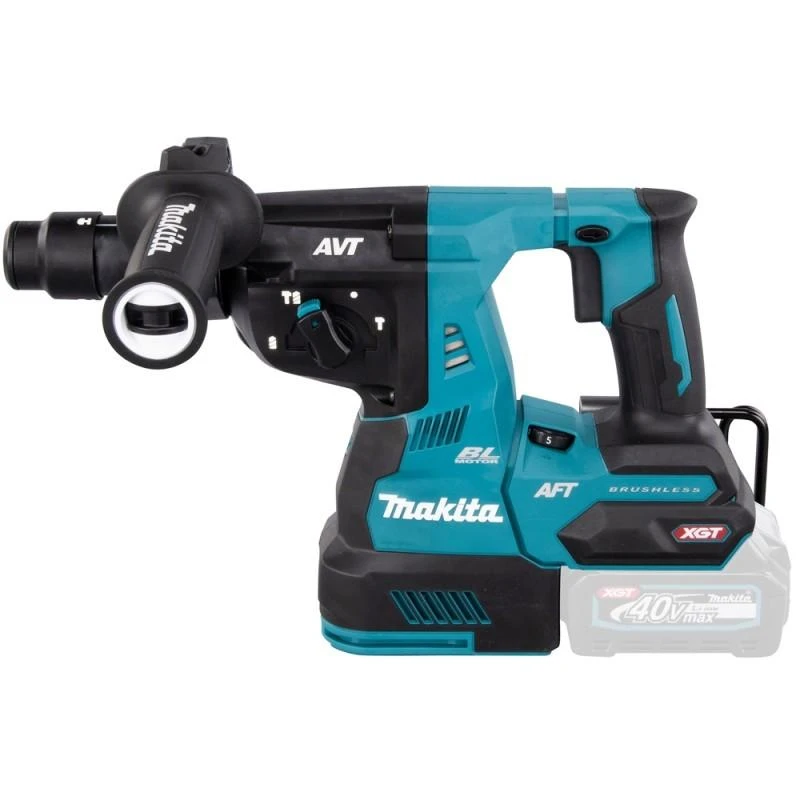 Makita HR002GZ Perforatorius XGT, 2,9 J, 28mm; 4,1kg, bešepetėlinis variklis, greitojo keitimo griebtuvas, AFT; AWS (be AWS lusto); AVT; Soft no load; XPT; "Z" versija - komplektuojamas be akumuliatoriaus ir kroviklio