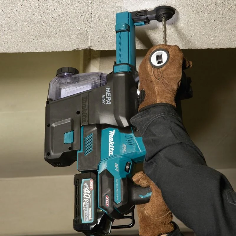 Makita HR002GZ Perforatorius XGT, 2,9 J, 28mm; 4,1kg, bešepetėlinis variklis, greitojo keitimo griebtuvas, AFT; AWS (be AWS lusto); AVT; Soft no load; XPT; "Z" versija - komplektuojamas be akumuliatoriaus ir kroviklio