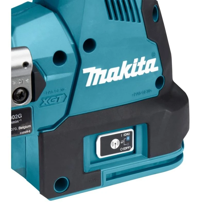 Makita HR002GZ Perforatorius XGT, 2,9 J, 28mm; 4,1kg, bešepetėlinis variklis, greitojo keitimo griebtuvas, AFT; AWS (be AWS lusto); AVT; Soft no load; XPT; "Z" versija - komplektuojamas be akumuliatoriaus ir kroviklio