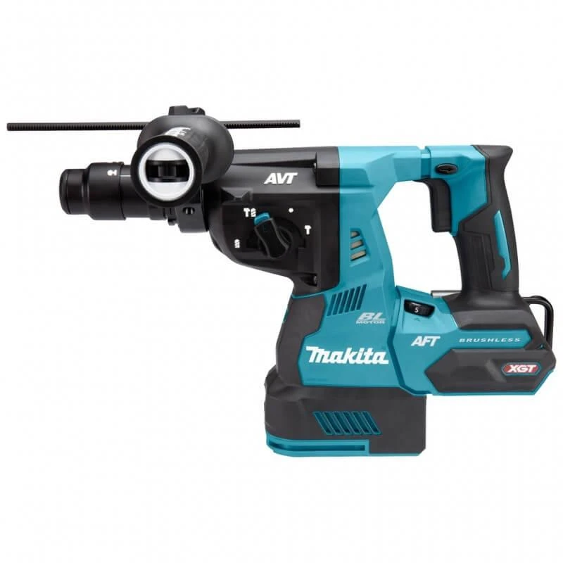 Makita HR004GZ01 Perforatorius XGT, 2,9 J, 28mm; 4,1kg, bešepetėlinis variklis, greitojo keitimo griebtuvas, AVT; XPT; "Z" versija - komplektuojamas be akumuliatoriaus ir kroviklio