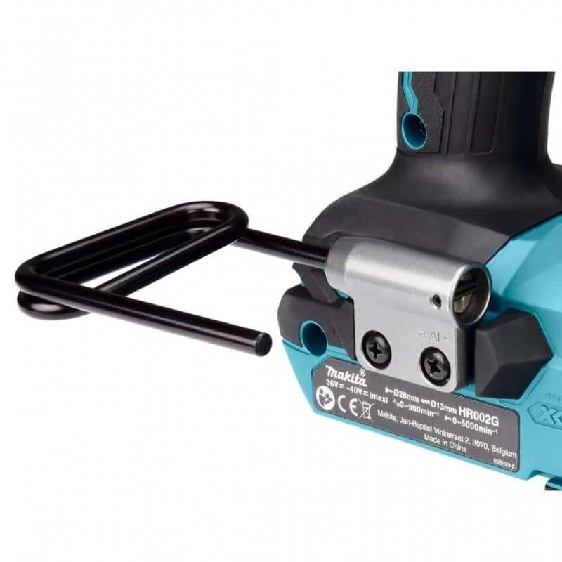 Makita HR004GZ01 Perforatorius XGT, 2,9 J, 28mm; 4,1kg, bešepetėlinis variklis, greitojo keitimo griebtuvas, AVT; XPT; "Z" versija - komplektuojamas be akumuliatoriaus ir kroviklio