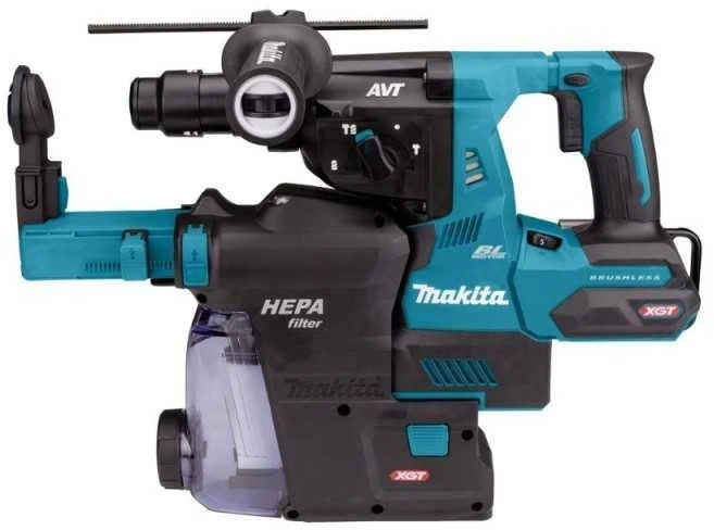 Perforatorius Makita su dulkių surinkimo sistema