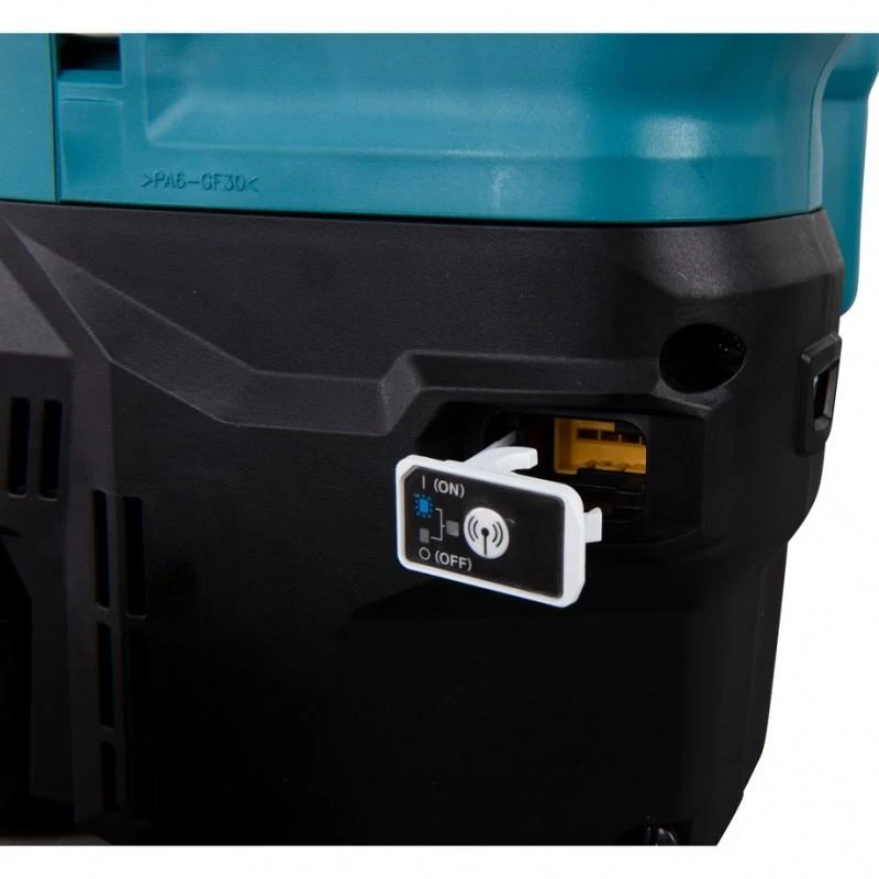 Makita HR005GM202 Perforatorius XGT, SDS-MAX, 8 J, 40mm; 7,4kg, bešepetėlinis variklis, AVT, AFT, AWS (su AWS lustu); XPT; 2X4,0Ah, greitasis kroviklis
