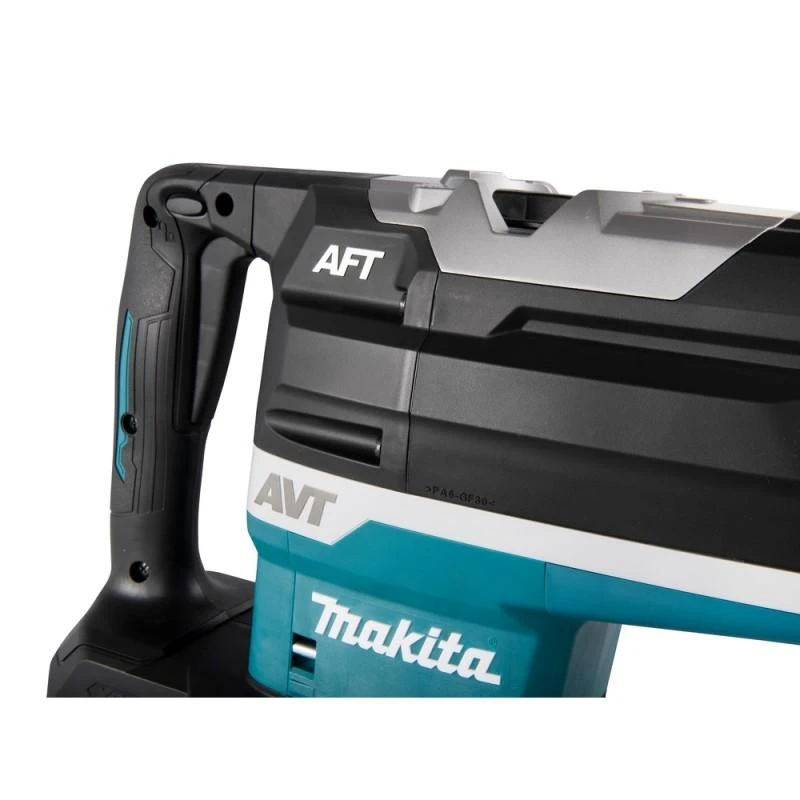 Makita HR006GZ Perforatorius XGT, 40V MAX x2 (80V MAX), SDS-MAX, 21,4 J, 52mm; 12,9kg, bešepetėlinis variklis, AVT, AFT, AWS (be AWS lusto); XPT; "Z" versija - komplektuojamas be akumuliatoriaus ir kroviklio