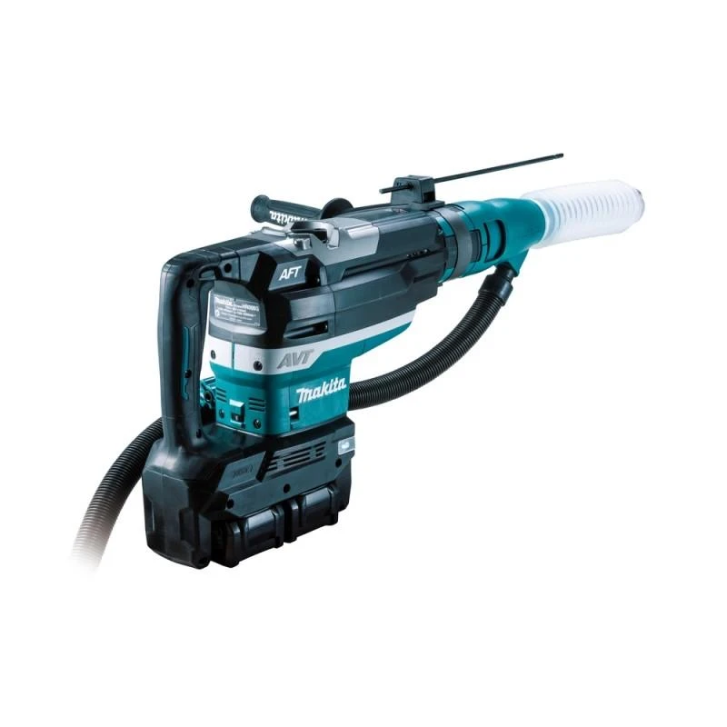 Makita HR006GZ Perforatorius XGT, 40V MAX x2 (80V MAX), SDS-MAX, 21,4 J, 52mm; 12,9kg, bešepetėlinis variklis, AVT, AFT, AWS (be AWS lusto); XPT; "Z" versija - komplektuojamas be akumuliatoriaus ir kroviklio