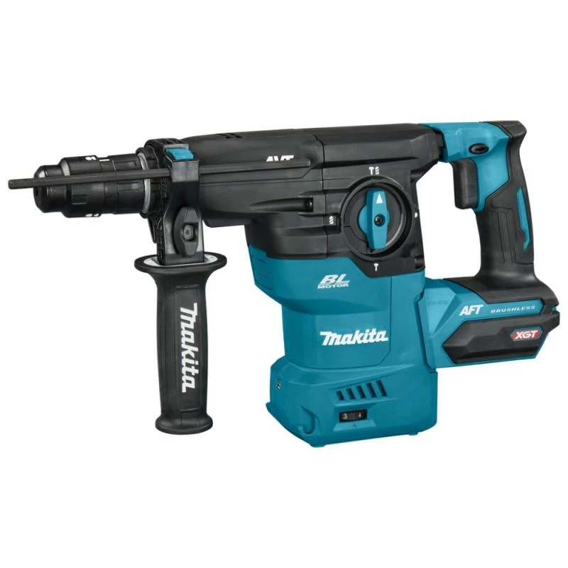 Makita HR009GZ01 akumuliatorinis perforatorius iš šono