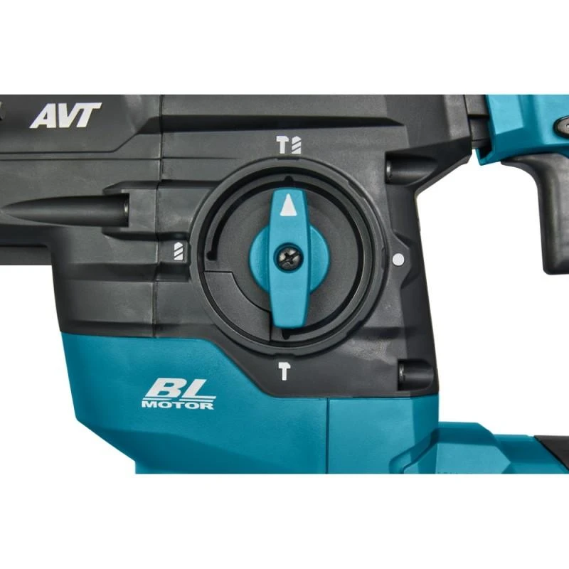 Makita HR009GZ01 Perforatorius XGT, 3,9 J, 28mm; 5,3kg, bešepetėlinis variklis, greitojo keitimo griebtuvas, AFT; AWS (be AWS lusto); AVT; XPT; "Z" versija - komplektuojamas be akumuliatoriaus ir kroviklio